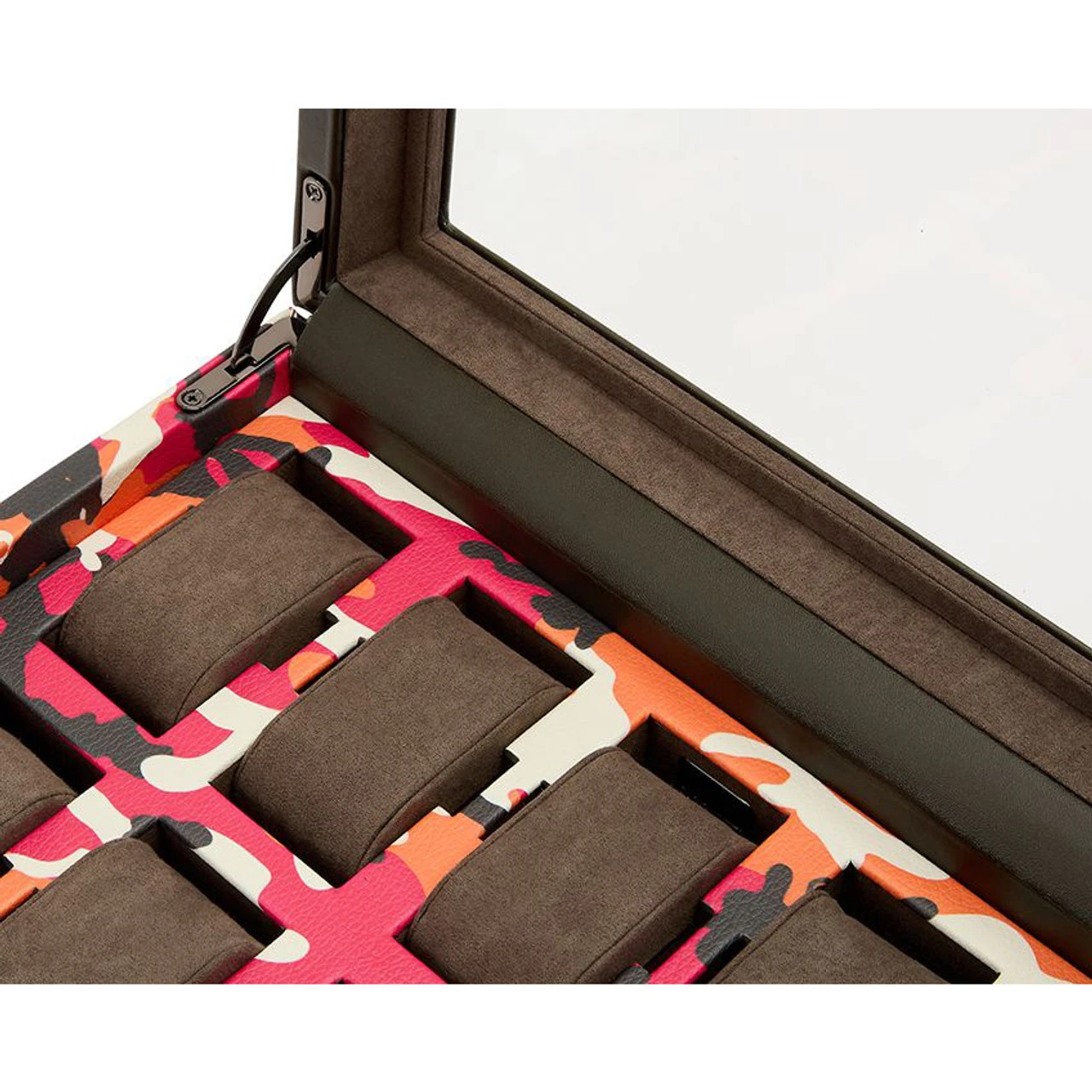 Wolf Elements Fire 10 Piece Vegan Leather Watch Box 665472 4 Wolf Elements Fire 10 Piece Vegan Leather Watch Box 665472 - Image 4