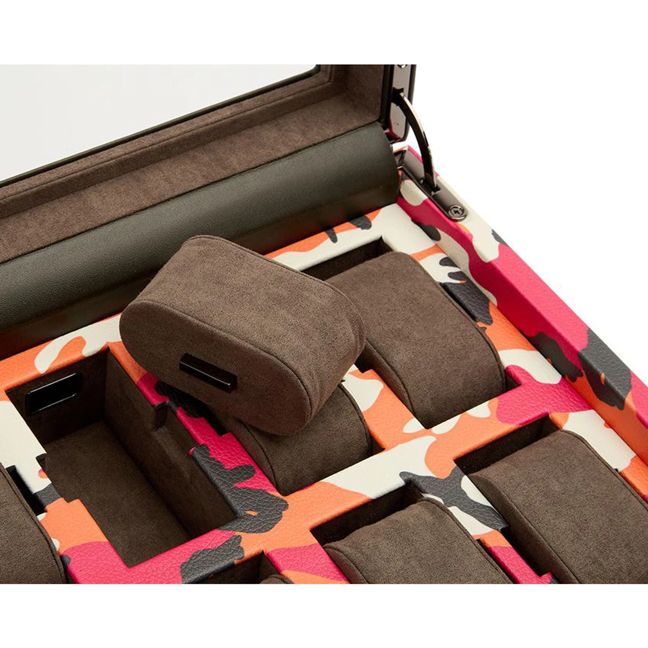 Wolf Elements Fire 10 Piece Vegan Leather Watch Box 665472 5 Wolf Elements Fire 10 Piece Vegan Leather Watch Box 665472 - Image 5