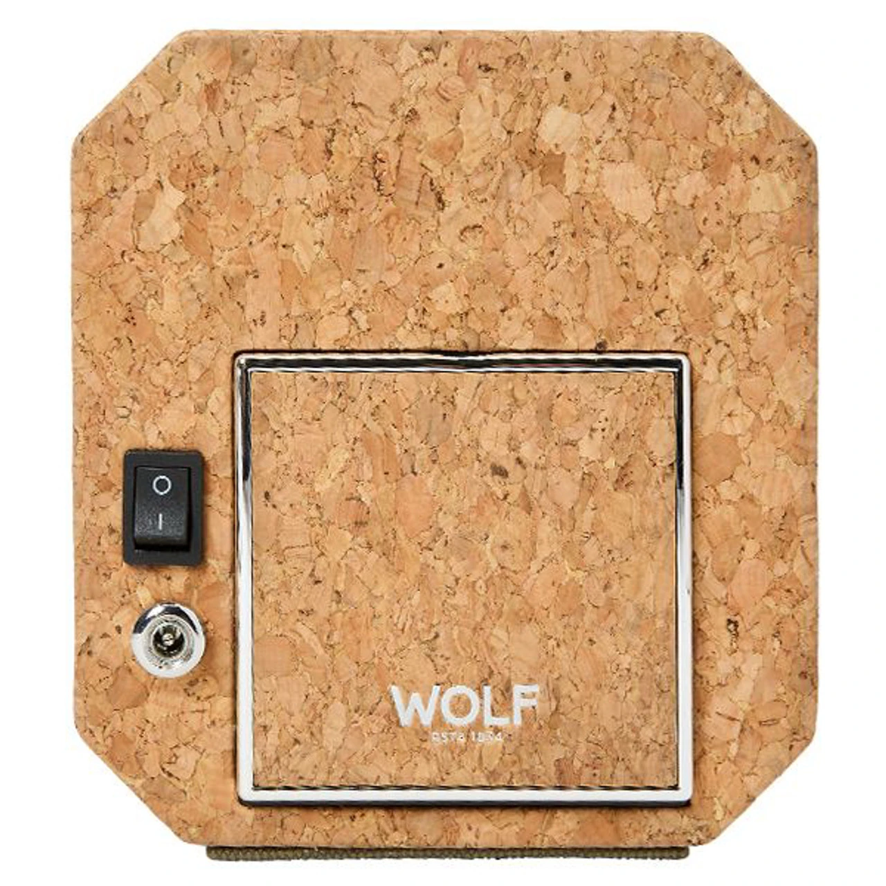 Wolf Cortica Single Watch Winder With Khaki Green Interior 668161 5 Wolf Cortica Single Watch Winder With Khaki Green Interior 668161 - Image 5