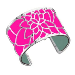 Les Georgettes Ladies Bracelet Silver Large Size Nenuphar -Fashion Watch Shop 70284021600000 Menthol Dayglo Pink 1 39266.1495110395
