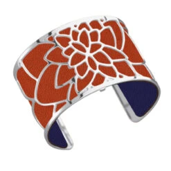 Les Georgettes Ladies Bracelet Silver Large Size Nenuphar -Fashion Watch Shop 70284021600000 Navy Blue Rust 1 54539.1495084809