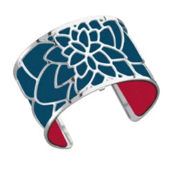 Les Georgettes Ladies Bracelet Silver Large Size Nenuphar -Fashion Watch Shop 70284021600000 Petroleum Blue Raspeberry 24337.1495084809