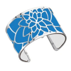 Les Georgettes Ladies Bracelet Silver Large Size Nenuphar -Fashion Watch Shop 70284021600000 White Turquoise Blue 1 61101.1495277628