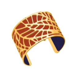 Les Georgettes Ladies Bracelet Gold Large Size Fougeres -Fashion Watch Shop 70284070100000 Navy Blue Rust 1 38427.1495110835