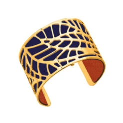 Les Georgettes Ladies Bracelet Gold Large Size Fougeres -Fashion Watch Shop 70284070100000 Navy Blue Rust 06561.1495085333