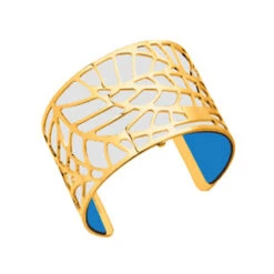 Les Georgettes Ladies Bracelet Gold Large Size Fougeres -Fashion Watch Shop 70284070100000 White Turquoise Blue 26479.1495277548