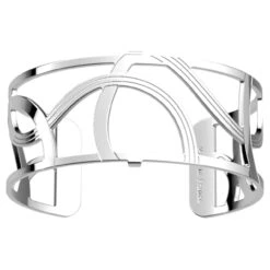 Les Georgettes Ladies Bracelet Silver Finish Enlacement 25mm 70391261600000
