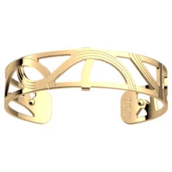 Les Georgettes Ladies Bracelet Gold Finish Enlacement 14mm 70393320100000