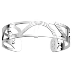 Les Georgettes Ladies Bracelet Silver Finish Enlacement 14mm 70393321600000