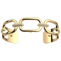 Les Georgettes Ladies Bracelet Gold Finish Chaine 14mm 70394170108000