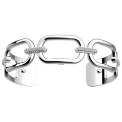 Les Georgettes Ladies Bracelet Silver Finish Chaine 14mm 70394171608000