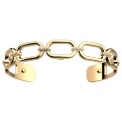 Les Georgettes Ladies Bracelet Gold Finish Chaine 8mm 70399180108000