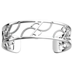 Les Georgettes Ladies Bracelet Silver Finish Virevolte 14mm 70406611608000