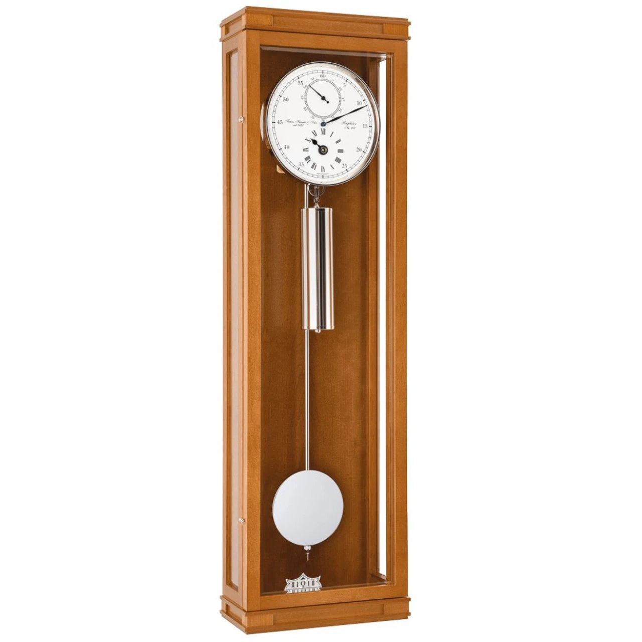 Hermle Regulator Mechanical Power Reserve Anchor Cherrywood Wall Clock 70875-160761 1 Hermle Regulator Mechanical Power Reserve Anchor Cherrywood Wall Clock 70875-160761