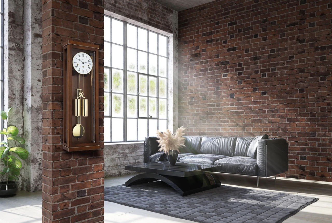 Hermle Mechanical Regulator Westminster Chime Walnut Wall Clock 70994-030351 2 Hermle Mechanical Regulator Westminster Chime Walnut Wall Clock 70994-030351 - Image 2