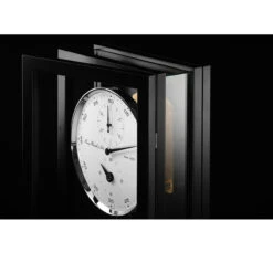 Hermle Mechanical Precision Movement 31 Days Power Reserve Black With White Dial Long Case Wall Clock 71006-740761 -Fashion Watch Shop 71006 740761 8 84051.1654200017
