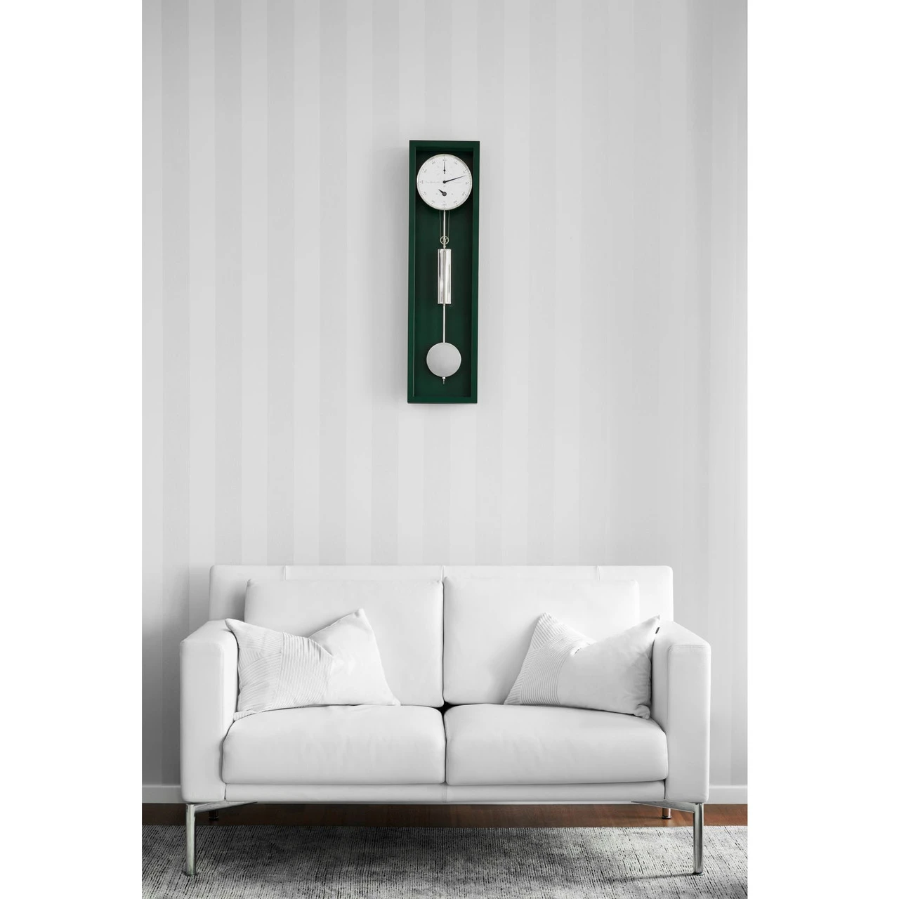 Hermle Mechanical Precision Movement 31 Days Power Reserve Bright Green Long Case Wall Clock 71006-V40761 4 Hermle Mechanical Precision Movement 31 Days Power Reserve Bright Green Long Case Wall Clock 71006-V40761 - Image 4