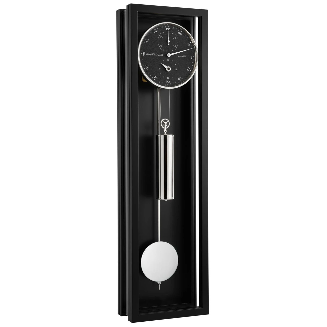 Hermle Mechanical Precision Movement 31 Days Power Reserve Black With Black Dial Long Case Wall Clock 71007-740761 1 Hermle Mechanical Precision Movement 31 Days Power Reserve Black With Black Dial Long Case Wall Clock 71007-740761