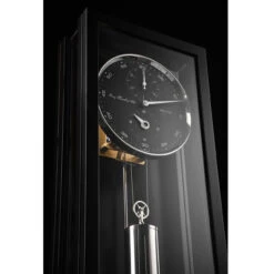 Hermle Mechanical Precision Movement 31 Days Power Reserve Black With Black Dial Long Case Wall Clock 71007-740761 13 Hermle Mechanical Precision Movement 31 Days Power Reserve Black With Black Dial Long Case Wall Clock 71007-740761 -Fashion Watch Shop 71007 740761 3 29947.1654200009