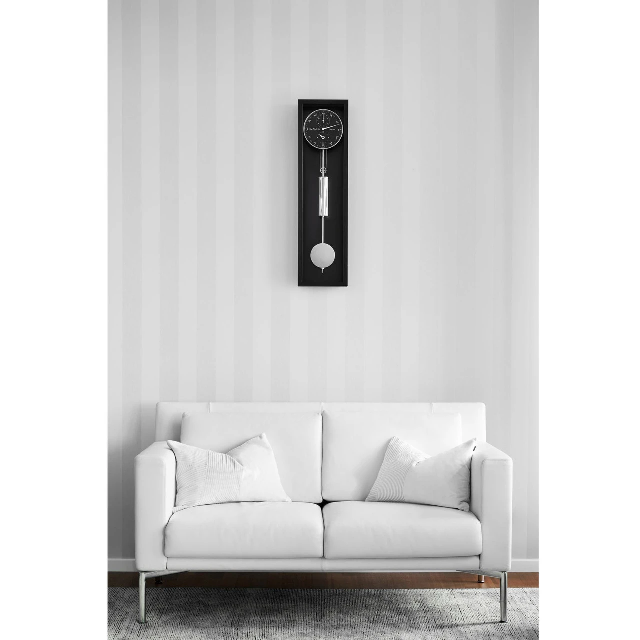 Hermle Mechanical Precision Movement 31 Days Power Reserve Black With Black Dial Long Case Wall Clock 71007-740761 9 Hermle Mechanical Precision Movement 31 Days Power Reserve Black With Black Dial Long Case Wall Clock 71007-740761 - Image 9