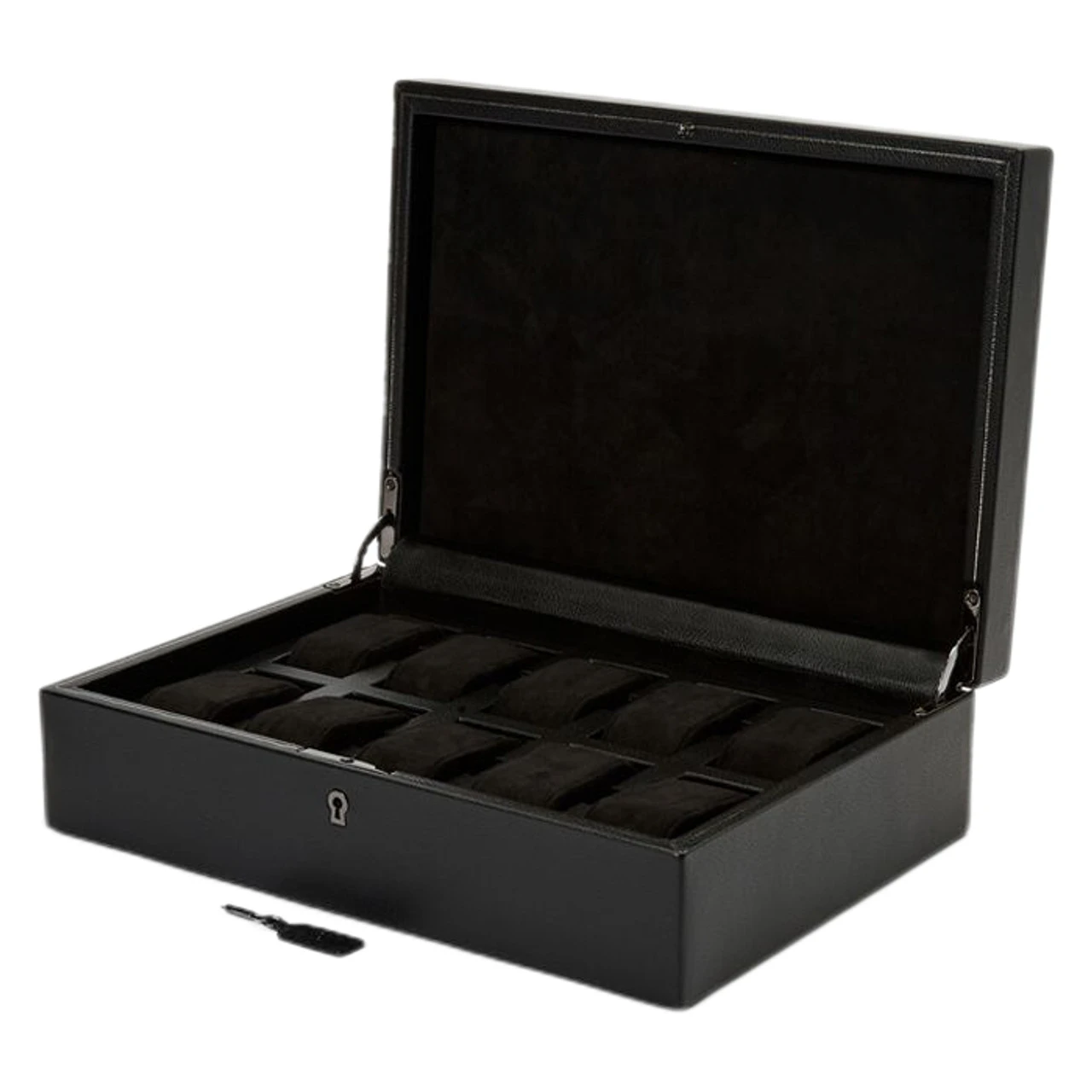 Wolf British Racing Black 10 Piece Watch Box 792702