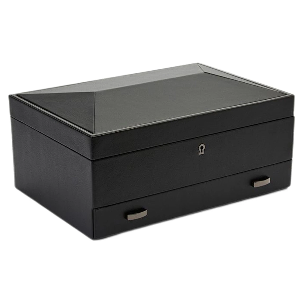 Wolf British Racing Black 10 Piece Watch Box With Storage 792802 4 Wolf British Racing Black 10 Piece Watch Box With Storage 792802 - Image 4