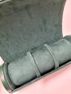 WOLF British Racing Green Triple Watch Roll 792941 -Fashion Watch Shop 792941 17 93648.1621611899