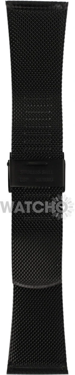 Skagen Watch Replacement Black Mesh Bracelet For 956XLTBB With Free Connecting Screws -Fashion Watch Shop 956XLTBB 2 45443.1436358259