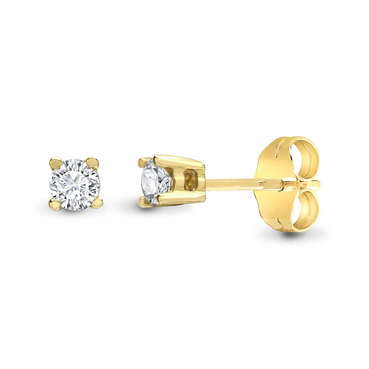 9ct Yellow Gold 30pts Diamond Stud Earrings P702E9-092-030 1 9ct Yellow Gold 30pts Diamond Stud Earrings P702E9-092-030