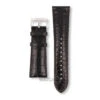 Armani Replacement Watch Strap For AR0263 Black Genuine Leather With Free Connecting Pins