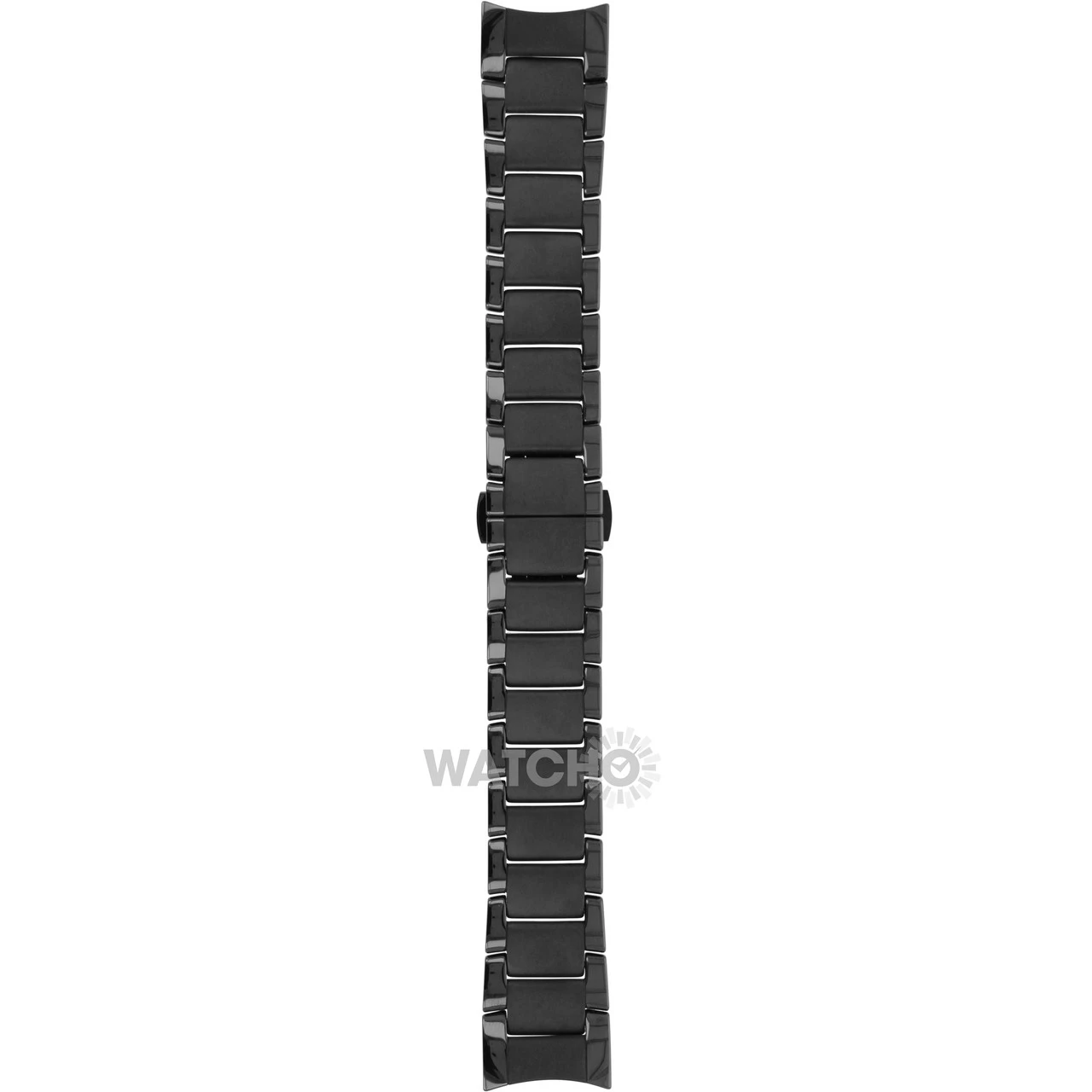 Armani Replacement Black Ceramic Watch Strap 22mm For AR1452 With Free Connecting Pins 1 Armani Replacement Black Ceramic Watch Strap 22mm For AR1452 With Free Connecting Pins