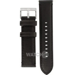 Armani Exchange Replacement Watch Strap For AX2101 Black Genuine Leather With Free Connecting Pins
