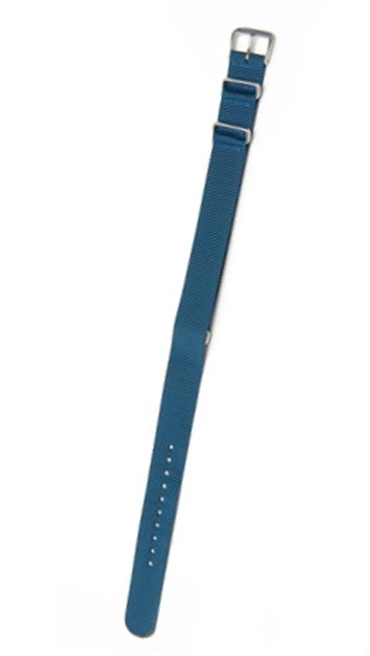Orbit 22mm NATO Strap In Blue OW187 2 Orbit 22mm NATO Strap In Blue OW187 - Image 2