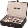 Mele & Co Men's Watch Storage Box For 10 Watches Black 1501