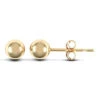 9ct Yellow Gold 4mm Ball Stud Earrings P702E9-078
