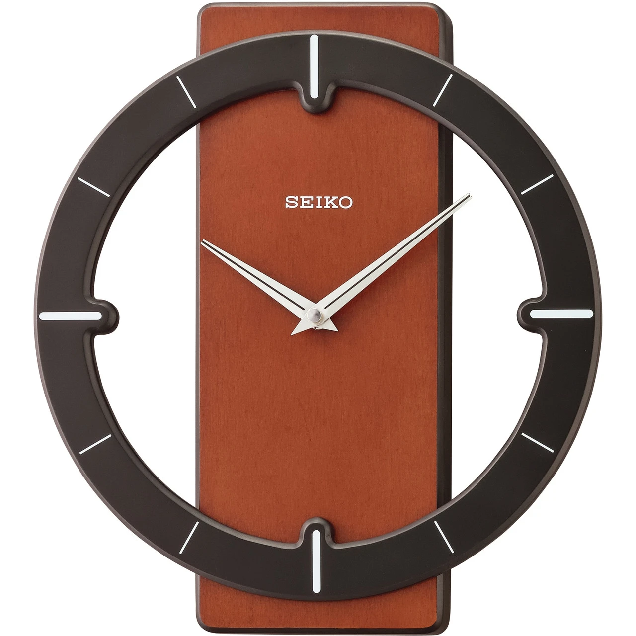 Seiko Wooden Wall Clock QXA774Z 1 Seiko Wooden Wall Clock QXA774Z