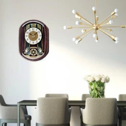 Seiko Melody In Motion Sparkle LED Marionette Wall Clock QXM297B -Fashion Watch Shop QXM297B 43366.1664195461