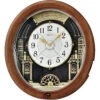 Seiko Alder Wooden Case Melodies In Motion Musical Wall Clock QXM383B