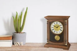 Seiko Westminster And Whittington Chimes Pendulum Mantel Clock QXQ034B -Fashion Watch Shop QXQ034B 29268.1626200800 1