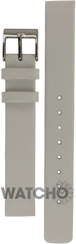 Skagen Replacement Strap For SKW2014 SKW2015 SKW2016 SKW2017 White Genuine Leather With Free Connecting Screws