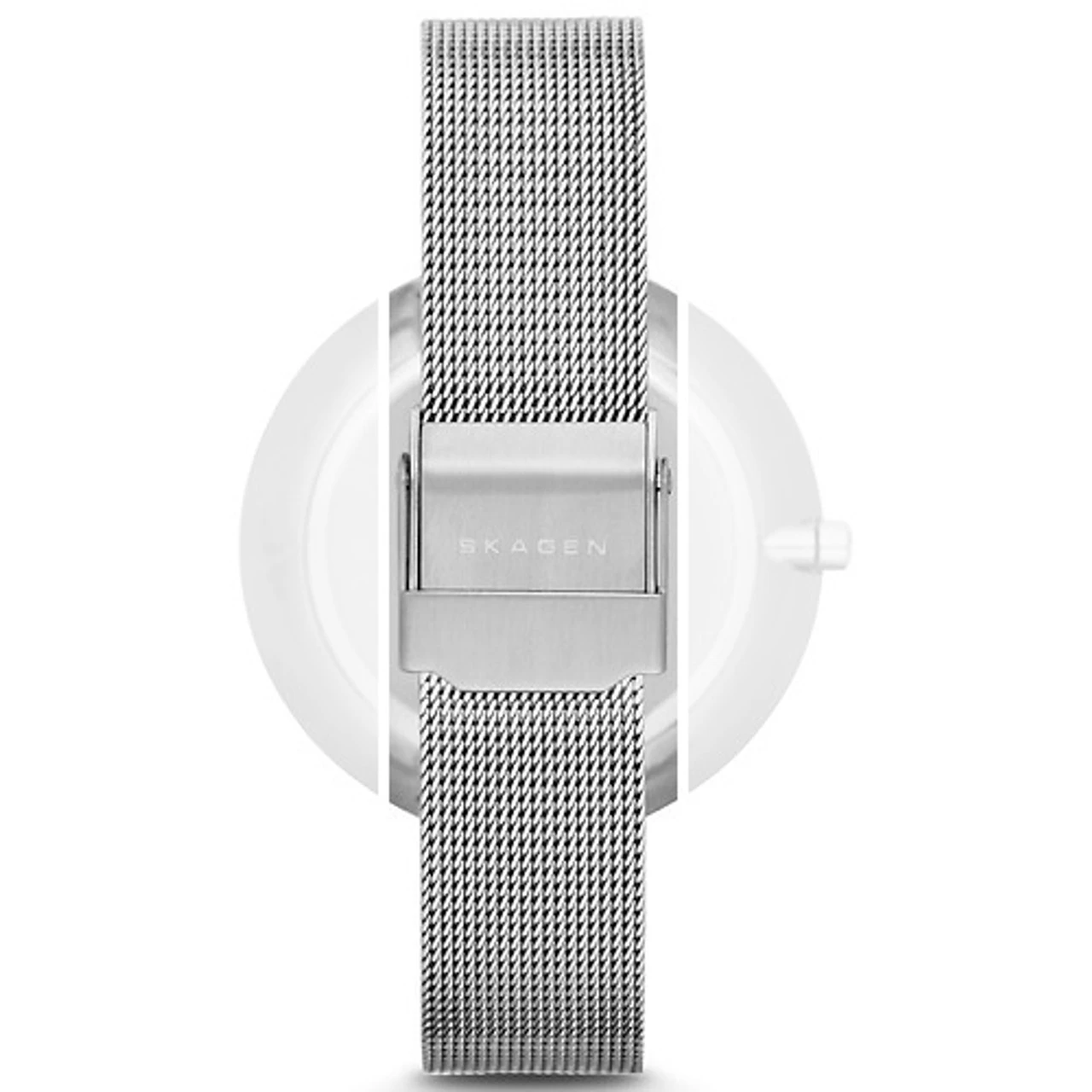 Skagen Replacement Stainless Steel Mesh Bracelet 13mm For SKW2140 With Free Connecting Screw 1 Skagen Replacement Stainless Steel Mesh Bracelet 13mm For SKW2140 With Free Connecting Screw
