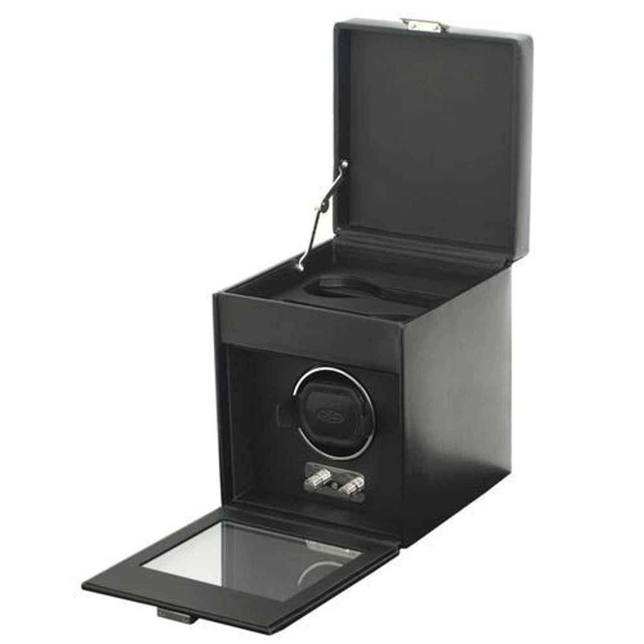 WOLF Heritage Collection Single Watch Winder With Storage For 2 Watches 270302 2 WOLF Heritage Collection Single Watch Winder With Storage For 2 Watches 270302 - Image 2