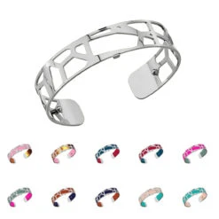 Les Georgettes Ladies Bracelet Silver Small Size Girafe