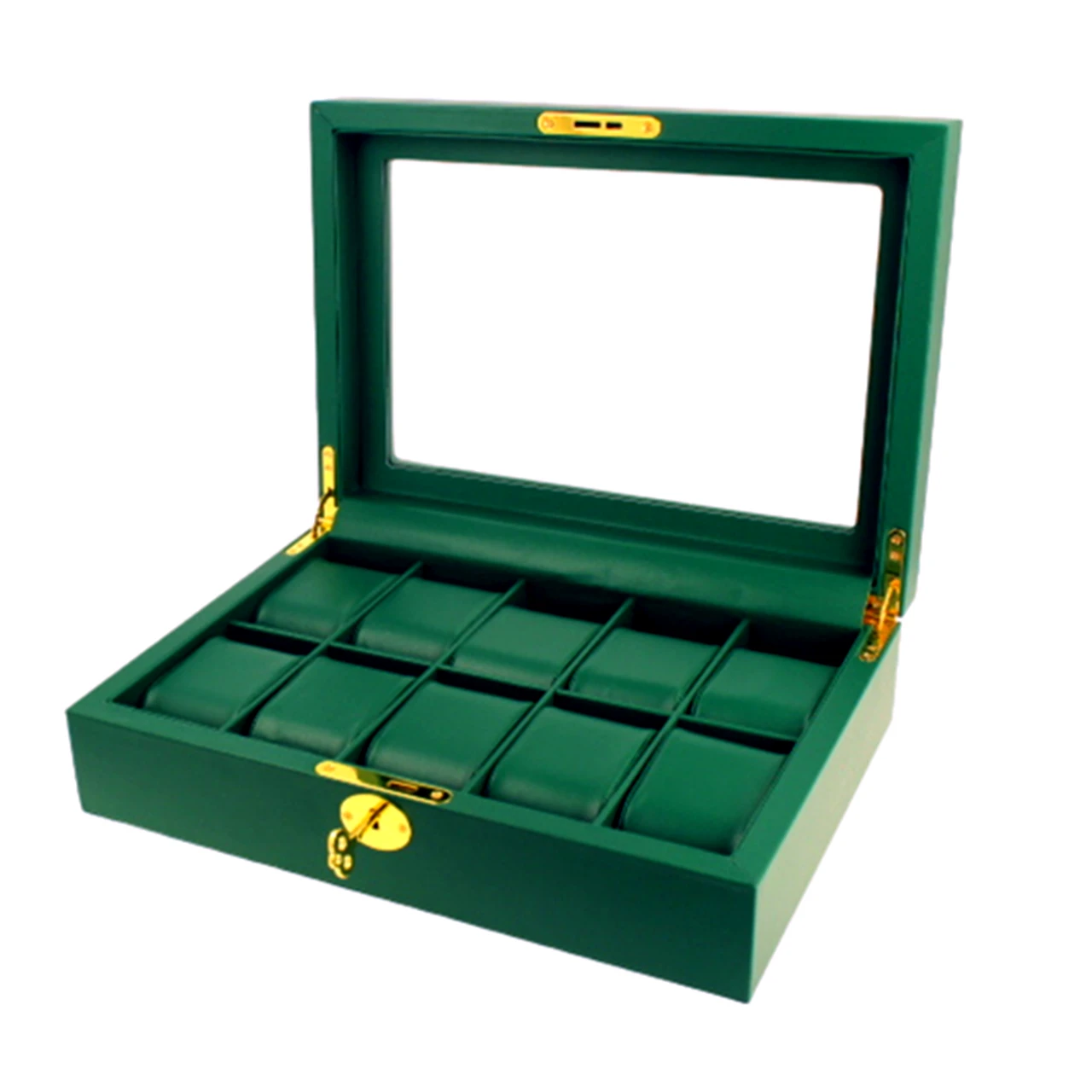 Orbit British Racing Green Luxury Watch Box OW203 2 Orbit British Racing Green Luxury Watch Box OW203 - Image 2