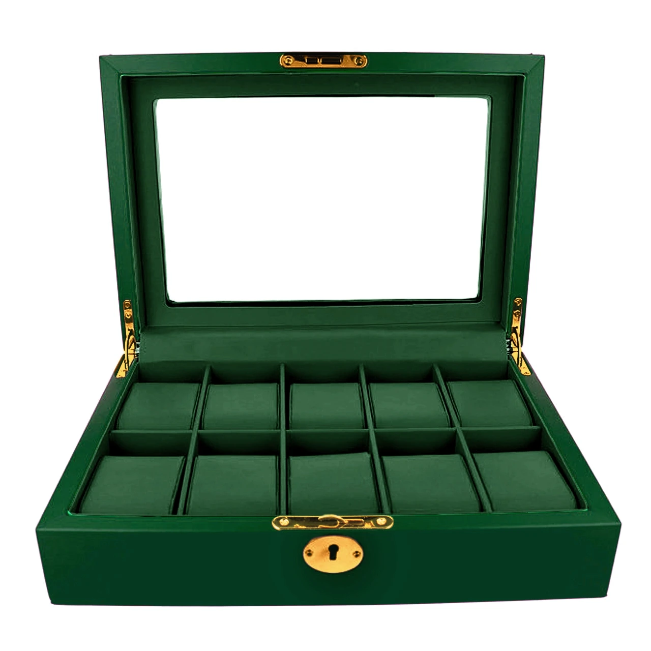 Orbit British Racing Green Luxury Watch Box OW203 1 Orbit British Racing Green Luxury Watch Box OW203