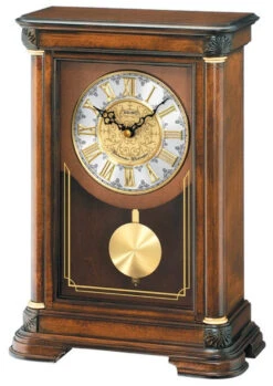 Seiko Westminster And Whittington Chimes Pendulum Mantel Clock QXQ008B