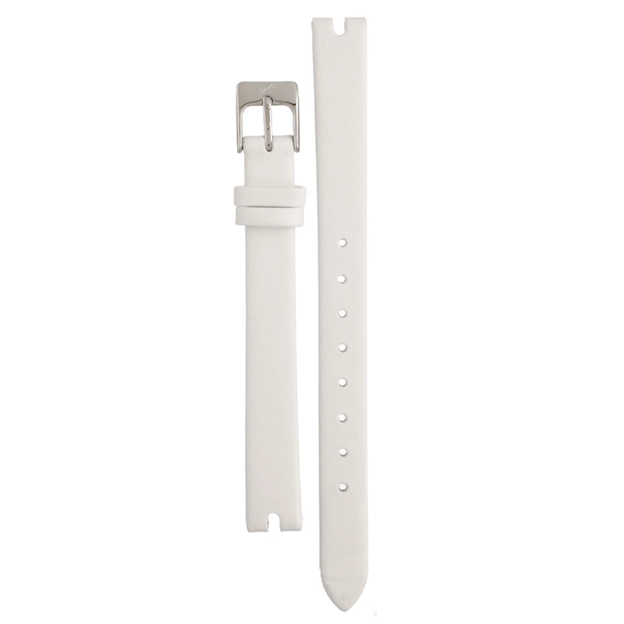 Skagen Watch 10mm Replacement Strap For SKW2012 White Leather With Free Connecting Pins 1 Skagen Watch 10mm Replacement Strap For SKW2012 White Leather With Free Connecting Pins