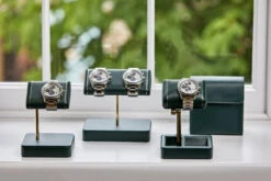 Wolf British Racing Green Double Static Watch Stand 487441 -Fashion Watch Shop wolf triple green 88029.1690207204